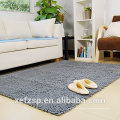 High quality polyester microfiber chenille carpet for living room